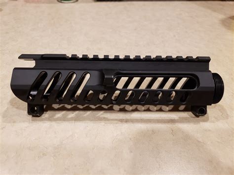This upper receiver is also universal which makes it compatible with any MIL-SPEC lower out there. . F1 skeletonized upper